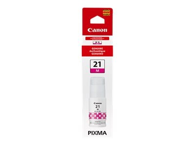 Canon GI-21 Magenta Ink Bottle , 4538C001, 41201930, Ink Cartridges & Ink Refill Kits - OEM