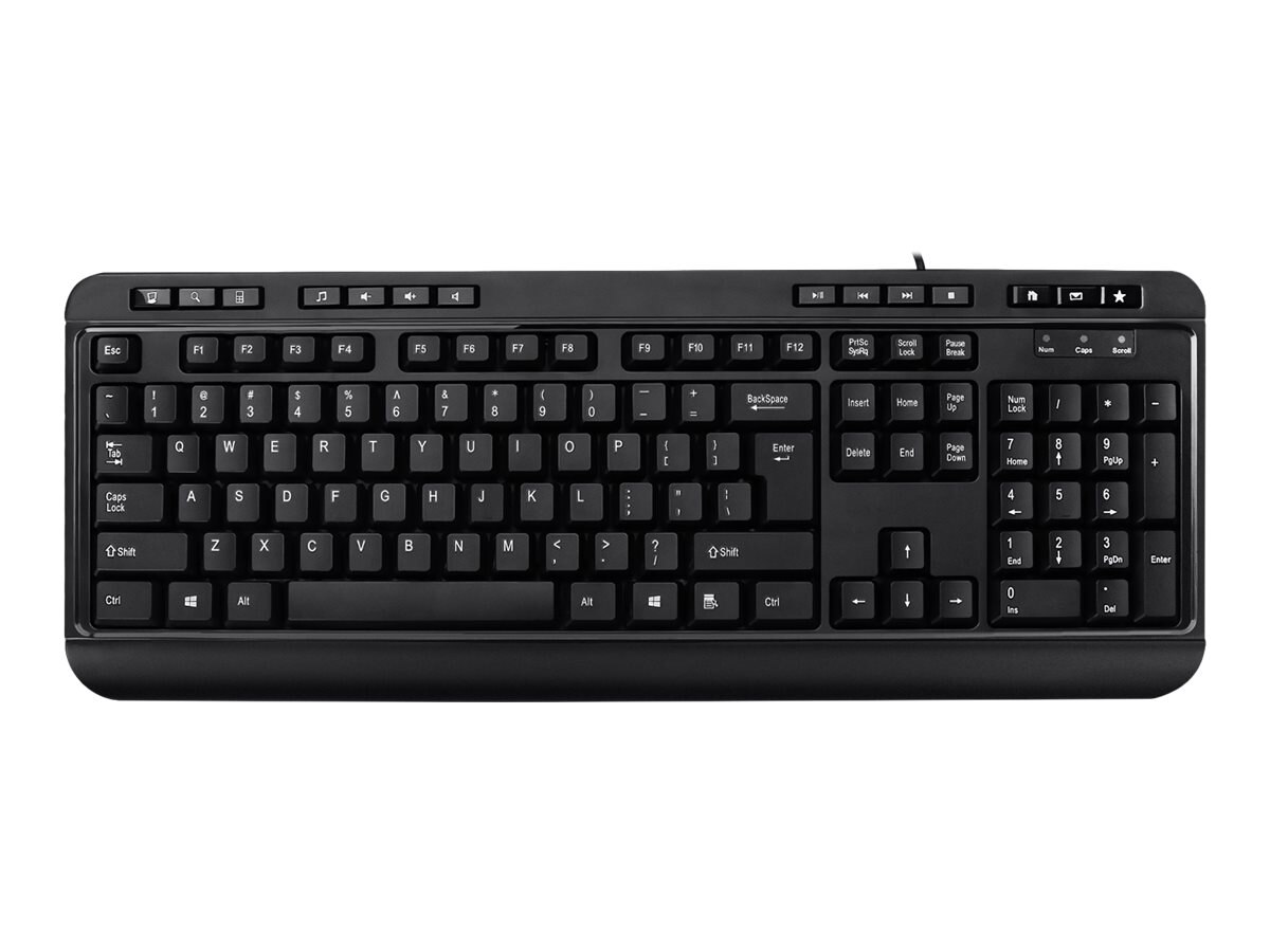 adesso multimedia desktop keyboard