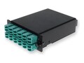 AddOn 4-Bay Patch Panel Cassette w 3xMPO In, 12xLC Duplex Out, MM Duplex OM4, ADD-4BAYC3MP12LCDM4, 34938566, Network Device Modules & Accessories