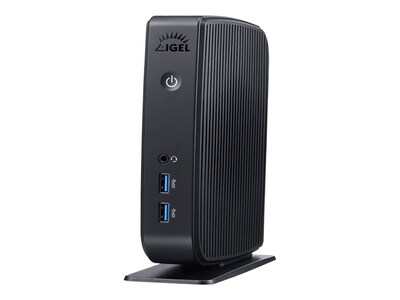 IGEL UD2-LX Thin Client Atom QC x5-E8000 1.04GHz 2GB 4GB Flash GbE IGEL Linux v11, HCO1B0001B00000, 37064307, Thin Client Hardware