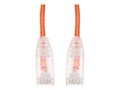 AddOn CAT6 UTP Snagless Slim Copper Patch Cable, Orange, 1ft , ADD-1FSLCAT6-OE, 37543439, Cables