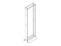 Eaton Two-Post Equipment Rack, Aluminum, 6 Uprights, Customer Premise Style, 19w, Flat Black, SB55608419U6FB, 16949907, Racks & Cabinets Eaton Two-Post Equipment Rack, Aluminum, 6 Uprights, Customer Premise Style, 19w, Flat Black, SB55608419U6FB, 16949907, Racks & Cabinets