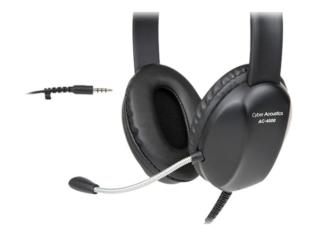 cyber acoustics stereo headset