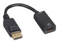 Axiom DisplayPort Male to HDMI Female Adapter, Black, DPMHDMIFK-AX, 38177848, Adapters & Port Converters