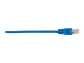 Black Box Cat6 Molded Patch Cable, Blue, 3ft, CAT6PC-003-BL, 14640367, Cables