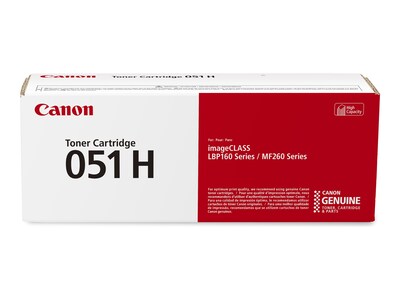 Canon Toner Cartridge 051H, 2169C001, 35252291, Toner and Imaging Components - OEM