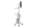 Ergotron StyleView Pole Cart, 24-818-211, 41170365, Furniture - Miscellaneous