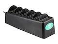 Ram Mounts 6 Gang Desktop Dock Charger with GDS Technology for RAM IntelliSkin Products, RAM-GDS-DOCK-6G1PU, 32831634, Charging Stations