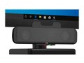 Cyber Acoustics Compact USB Speaker Bar w  Integrated Monitor Mount, CA-2890, 41308433, Speakers - Audio