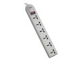 Tripp Lite INTL Surge (6) Universal Outlets CEE Plug 230V 750 Joules, SUPER6OMNI D, 6914022, Surge Suppressors Tripp Lite INTL Surge (6) Universal Outlets CEE Plug 230V 750 Joules, SUPER6OMNI D, 6914022, Surge Suppressors
