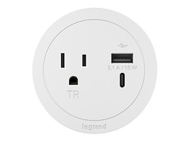 Legrand AV RFPCRUAUC-WH Main Image from Front Legrand AV RFPCRUAUC-WH Main Image from Front