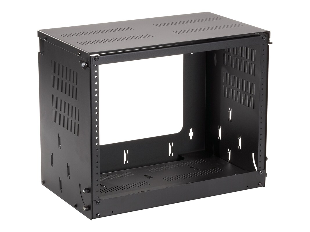 Black Box 8u Wallmount Cabinet 20 X 12 Tapped Rails 50lb Rm687