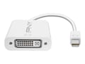 PNY Mini DisplayPort to DVI-I M F Adapter, White, 3-Pack, MDP-DVI-THREE-PCK, 33958178, Adapters & Port Converters