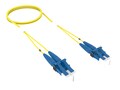 Commscope 2-F JUMPER, 1.6MM, PLENUM, 2M LC-LC DUPLEX SM TERASPEED YLW FDWLCLC42-JXM002, FDWLCLC42-JXM002, 41650064, Cables