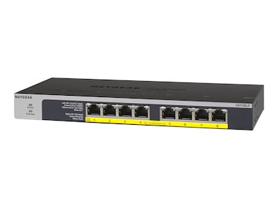 Netgear GS108LP 1U RM Switch 8xGbE PoE+ External Power Adapter (NA LA) , GS108LP-100NAS, 35943412, Network Switches Netgear GS108LP 1U RM Switch 8xGbE PoE+ External Power Adapter (NA LA) , GS108LP-100NAS, 35943412, Network Switches