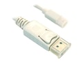 Bytecc Mini DisplayPort to DisplayPort (M-M) Cable, 3ft, DPR-03, 10945315, Cables