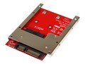 StarTech.com mSATA SSD to 2.5 SATA Adapter Converter, SAT32MSAT257, 16965237, Drive Mounting Hardware