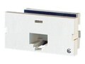 Legrand Series II, one-port Clarity 6, T568A B, 180 degree, Cloud White, S21600-88                     , 42010653, Premise Wiring Equipment