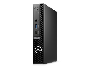 Dell OptiPlex 7020 MFF Core i3-14100T 2.7GHz 8GB 256GB SSD UHD730 ax BT 65W W11P, 2Y5F1, 41780966, Desktops