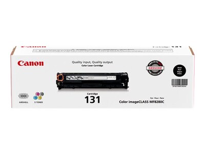 Canon Black #131 High Yield Toner Cartridge, 6273B001, 15543614, Toner and Imaging Components - OEM