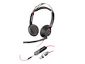 HP Poly Blackwire 5220 Stereo USB-C Headset w 3.5mm Plug & USB-C A Adapter, 8X231A6, 41740712, Headsets (w/ microphone) HP Poly Blackwire 5220 Stereo USB-C Headset w 3.5mm Plug & USB-C A Adapter, 8X231A6, 41740712, Headsets (w/ microphone)