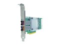 Axiom Dell Compatible 10Gbs Dual Port SFP+ PCIe 3.0 x8 NIC Card, 540-BDRD-AX, 41694381, Network Adapters & NICs