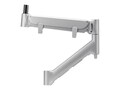Atdec Heavy Duty Dynamic Arm Silver , AWM-AHX-S, 41312977, Monitor & Display Accessories