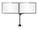 StarTech.com ARMDUALPIVOT Image 4 from Front