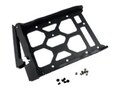 QNAP HDD TRAY FOR 3.5AND 2.5 DRIVES, TRAY-35-NK-BLK02              , 41961410, Hard Drive Enclosures - Single