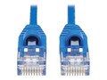 Tripp Lite Cat6a Gigabit Snagless Molded Slim  UTP Network Patch Cable, Blue, 20ft, N261-S20-BL, 38027129, Cables