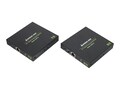 IOGEAR IOGEAR 4K VIDEO EXTENDER SPLIT, GVE4K60KIT, 41500272, Video Converters, Extenders & Splitters