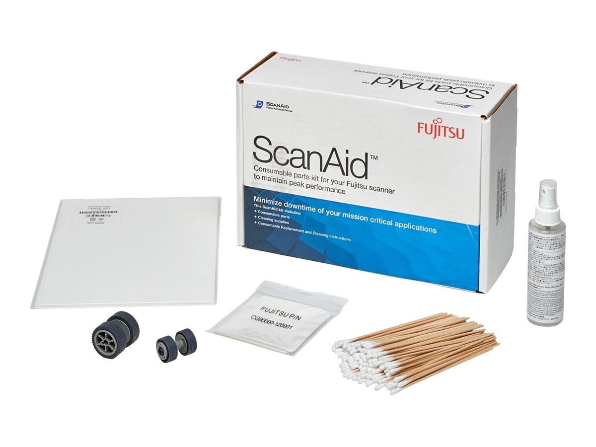 Ricoh ScanAid Cleaning And Consumables Kit For Fi-6X40 Series (CG01000 ...