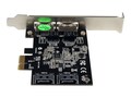 StarTech.com 2 Port PCIe PCI Express SATA III 6Gbps eSATA Controller Card, PEXESAT322I, 14705239, Controller Cards & I/O Boards