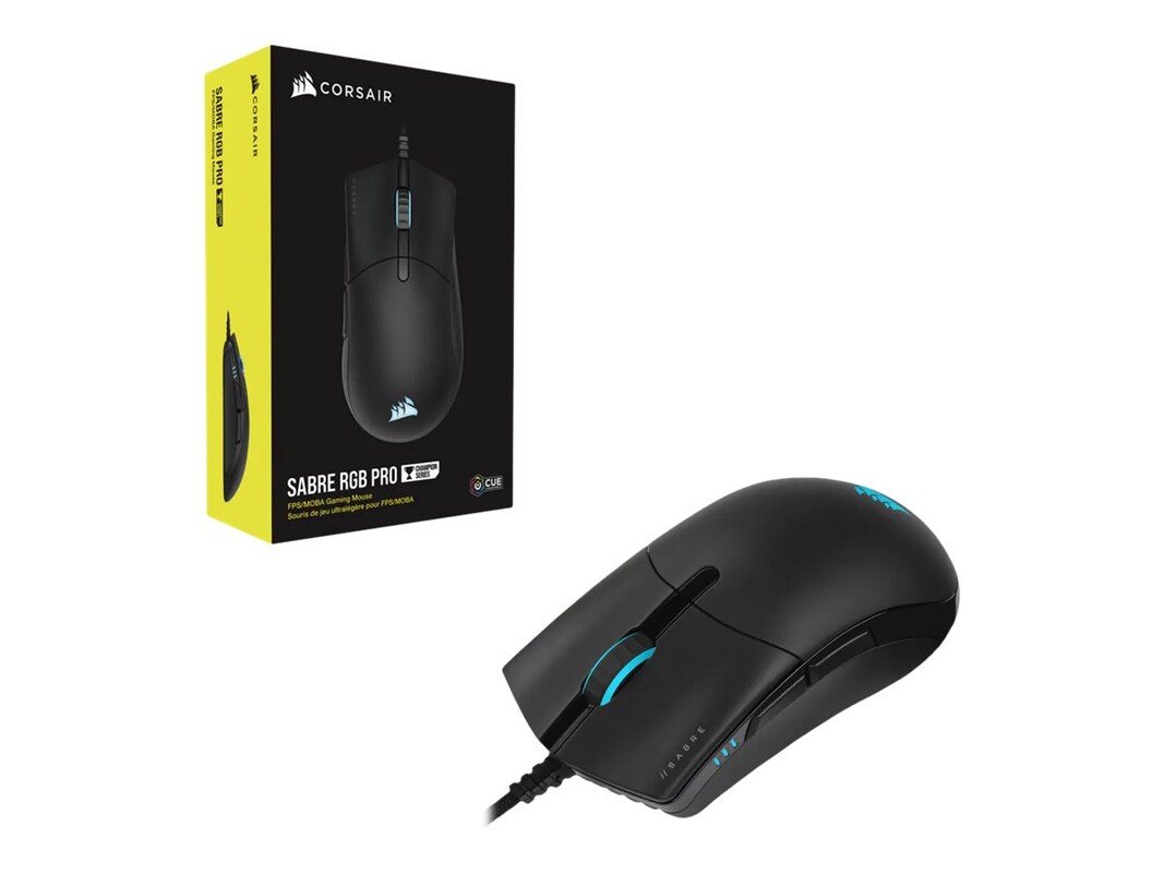 Narabar brochure Ideelt Buy Corsair Sabre RGB Pro Champion Series Gaming Mouse at Connection Public  Sector Solutions