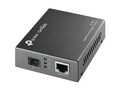 TP-LINK Gigabit Media Converter, 1Kbps RJ45 to 1kMbps SFP Supporting MiniGBIC Modules, Chassis Mountable, MC220L, 13536736, Network Transceivers