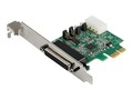 StarTech.com 4-port PCI Express PCIe DB9 RS232 Serial Adapter Controller Card, PEX4S953, 38181388, Controller Cards & I/O Boards