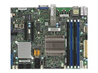 Supermicro Motherboard, X10SDV-7TP4F Flex ATX Xeon 8C D-1537 1.7GHz  Max.128GB DDR4 4xSATA 16xSATA SAS 2x10Gb