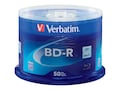 Verbatim 16x 25GB BD-R Branded Media (50-pack Spindle), 98397, 16493102, Blu-Ray Media