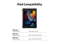 CODi CODi Clear Rugged Case for iPad 10.2 (Gen 7 8 9), C30705067, 41625968, Carrying Cases - Other