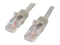 StarTech.com Cat5e RJ45 UTP Network Patch Cable, Gray, 10ft, Snagless, 45PATCH10GR, 221821, Cables StarTech.com Cat5e RJ45 UTP Network Patch Cable, Gray, 10ft, Snagless, 45PATCH10GR, 221821, Cables