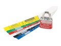 Panduit Label for PSL-6 Padlock, Yellow, 25-pack, PSL-PL1YELY, 36060806, Tools & Hardware