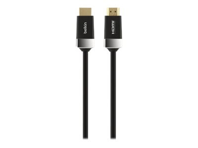 Belkin 4K HDMI (M) to HDMI (M) High Speed Display Cable with Ethernet, Black, 2m, AV10050BT2M, 32828460, Cables