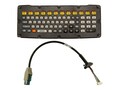 Zebra VC80 USB Heated QWERTY Keyboard w  22cm Cable, KYBD-QW-VC80-S-1, 34975316, Keyboards & Keypads