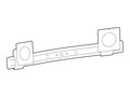 Ergotron LX PRO DUAL BOW END WCB, 98-737-292                    , 41931015, Stands & Mounts - Desktop Monitors