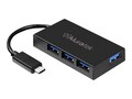 Aluratek 4-Port USB 3.1 Gen 1 SuperSpeed Type-C Hub, AUHC0304F, 31432906, USB & Firewire Hubs