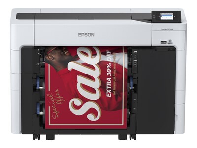 Epson SureColor T3770ESR 24 Large-Format Dual-Roll CAD Technical Printer , SCT3770ESR, 41600942, Printers - Large Format