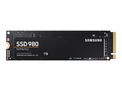 Samsung 1TB 980 PCIe 3.0 NVMe M.2 2280 Internal Solid State Drive , MZ-V8V1T0B/AM, 41220829, Solid State Drives - Internal