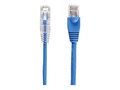 Black Box Slim-Net CAT6A 28AWG 500MHz UTP Snagless Patch Cable, Blue, 5ft, C6APC28-BL-05, 34611475, Cables Black Box Slim-Net CAT6A 28AWG 500MHz UTP Snagless Patch Cable, Blue, 5ft, C6APC28-BL-05, 34611475, Cables