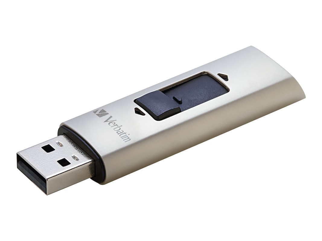 mærke Let Stræbe Verbatim 256GB Store 'n' Go Vx400 USB 3.0 Flash Drive – Silver (47691)