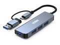 Urban Factory USB-A USB-C Hub, MHC35UF                       , 41841127, Docking Stations & Port Replicators